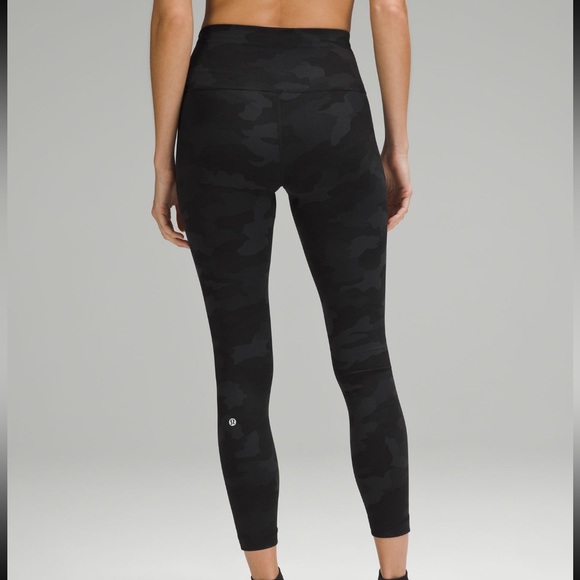 lululemon athletica Pants - Lululemon Wunder Train High-Rise Tight 25. Color Heritage Camo Deep Coal Multi